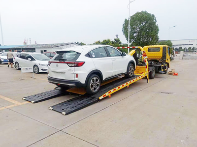 程力專用汽車二十二分公司 國六江淮駿鈴V5藍(lán)牌清障車，專業(yè)道路救援新選擇